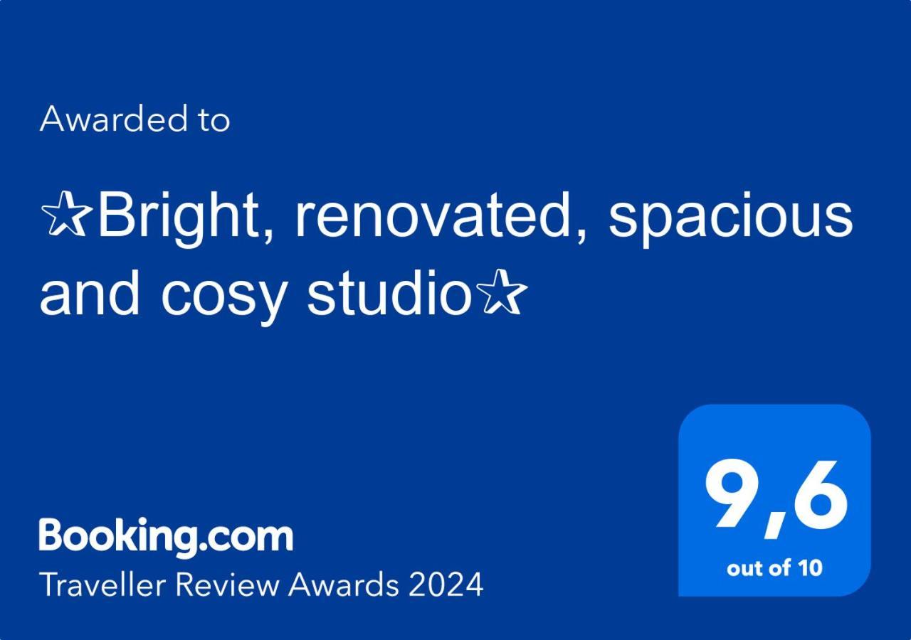 ✰Bright, Renovated, Spacious And Cosy Studio✰ Athènes Extérieur photo